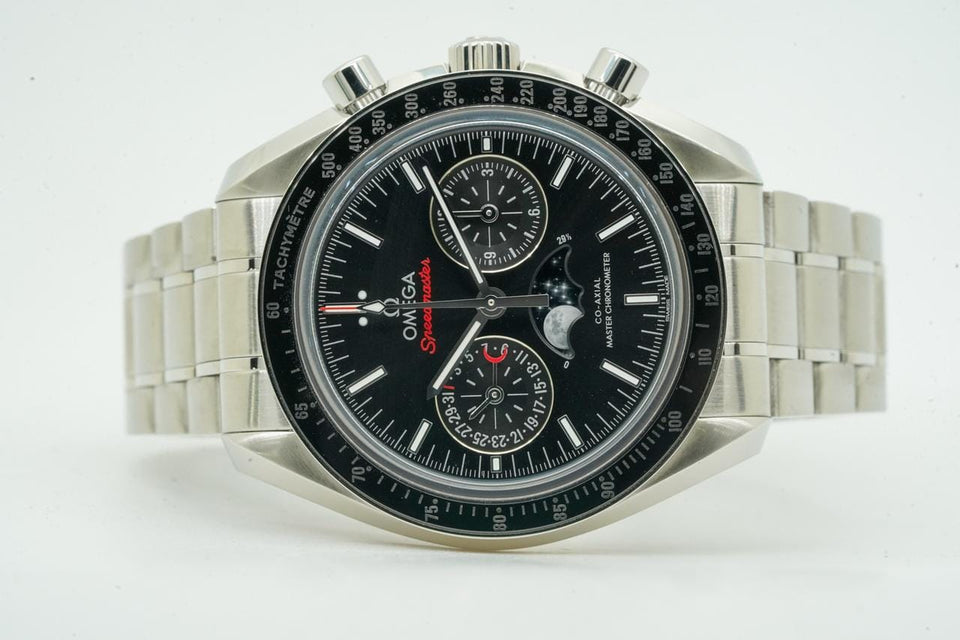 Omega Speedmaster Moonphase Moon Watch Master Chronograph Moon Phase 304.30.44.52.01.001 44mm Black 10983