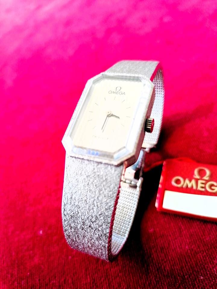 Omega Genève Weissgold Lady NOS