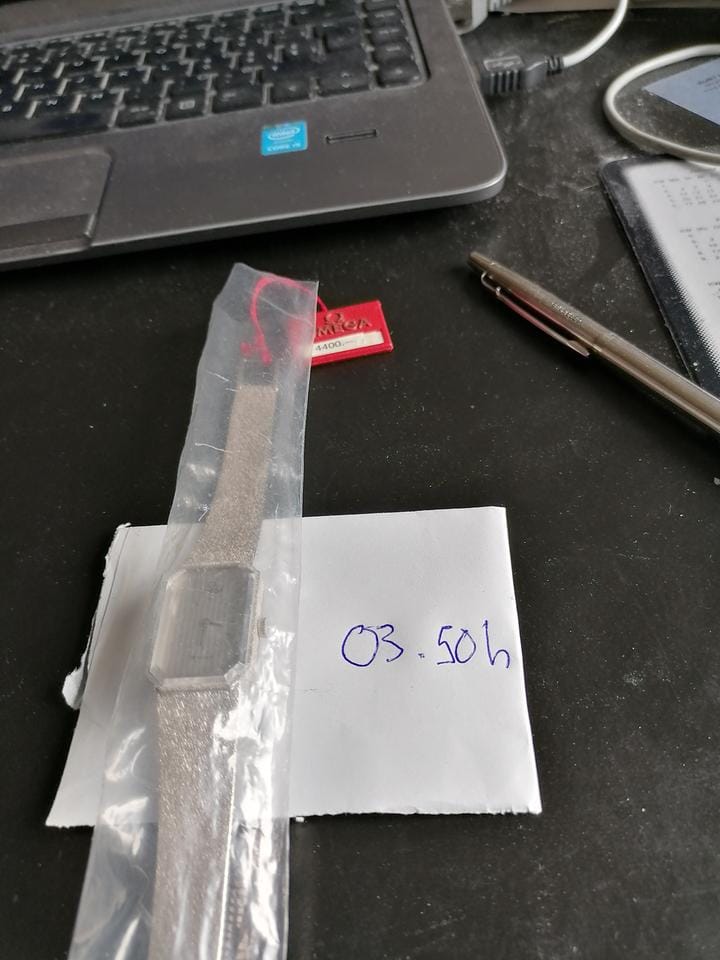 Omega Genève Weissgold Lady NOS