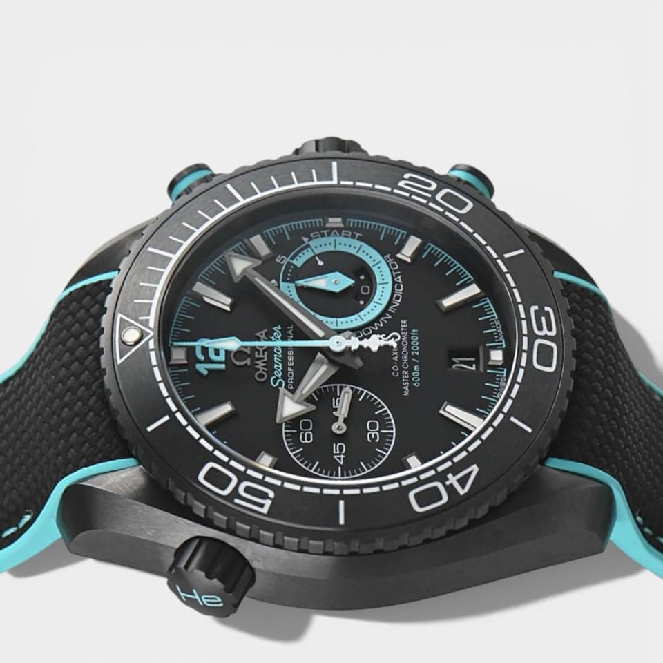 Omega Seamaster Planet Ocean Chronograph Ceramic / 45.5 mm / Box&Papers / 215.92.46.51.01.003