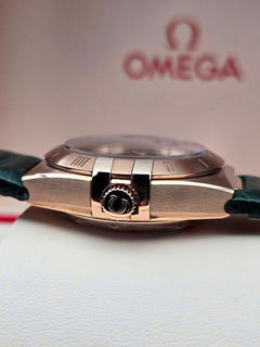 Omega Constellation Chronometer Green Aventurine Dial Factory Diamond Markers