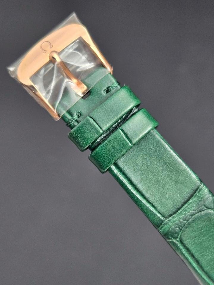 Omega Constellation Chronometer Green Aventurine Dial Factory Diamond Markers