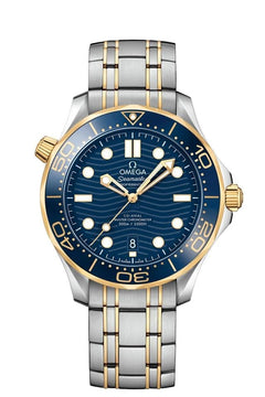 Omega Seamaster Diver 300 MCo‑axial Master Chronometer Diver 300 M Yellow Gold Steel 210.20.42.20.03.001
