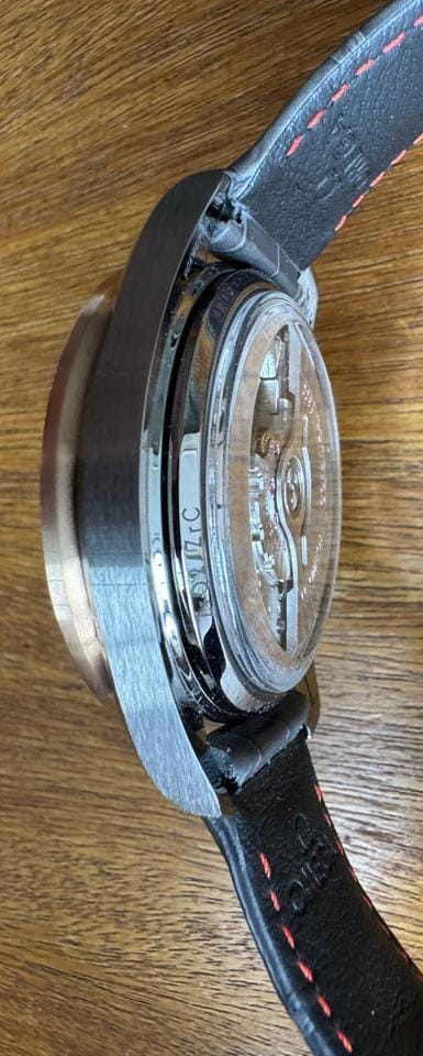 Omega Speedmaster Moonwatch Meteorite Omega Speedmaster Grey Side Of The Moon with Meteorite face