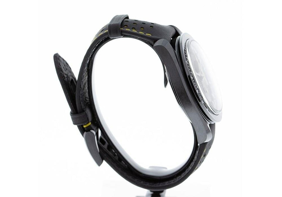 Omega Speedmaster Dark Side Of The Moon Apollo 8 44mm Black Ceramic Case Skeleton Dial Black Leather Strap 311.92.44.30.01.001 NEW - Warranty start: 2023