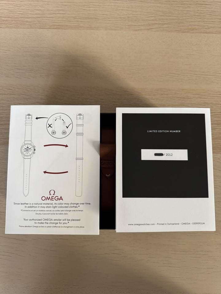 Omega Speedmaster Professional Moonwatch Speedy Tuesday Speedmaster Tribute to Alaska Project 3 - NEW - NOS