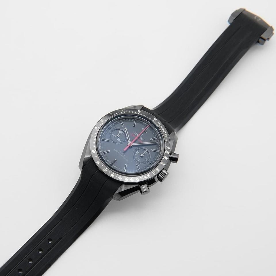 Omega Speedmaster Dark Side Of The Moon Speedmaster 44mm 310.92.44.51.01.001 Rubber Strap