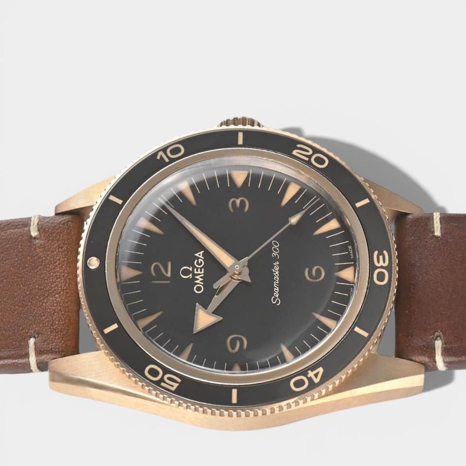 Omega Seamaster 300 Bronze gold / 41 mm / Box&Papers / 234.92.41.21.10.001