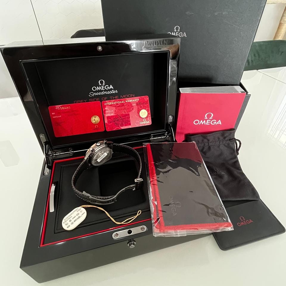 Omega Speedmasterset complet