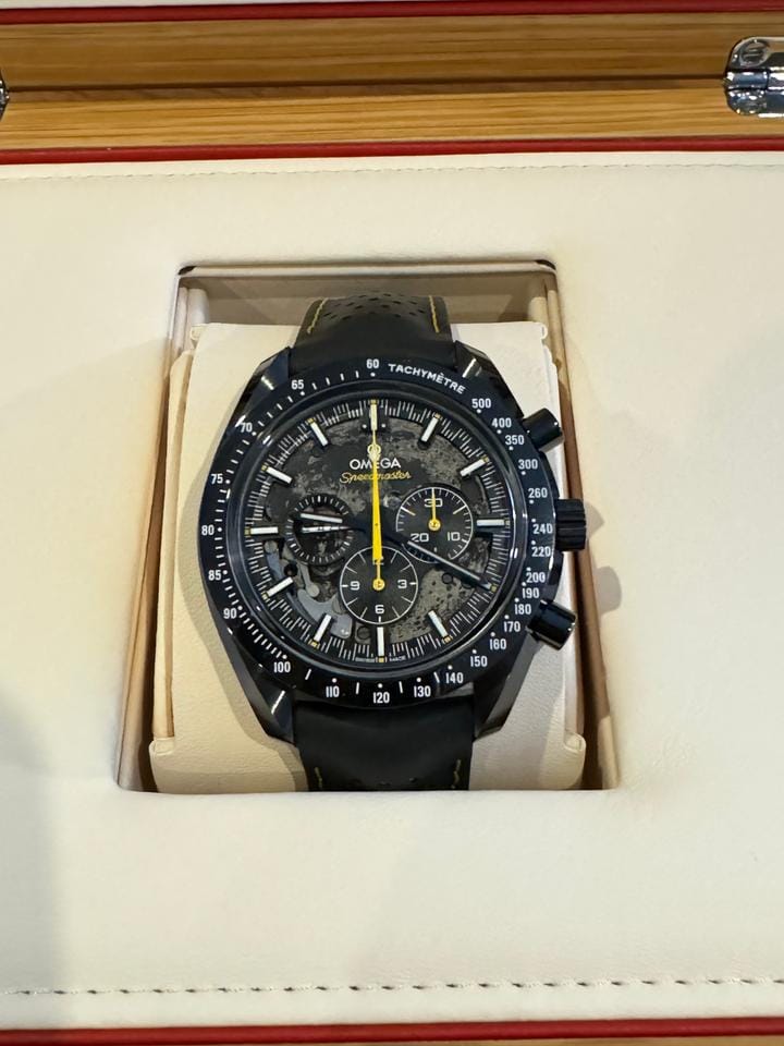 Omega Speedmaster Dark Side Of The Moon Apollo 8 Speedmaster Full Set - Prestine Condition!