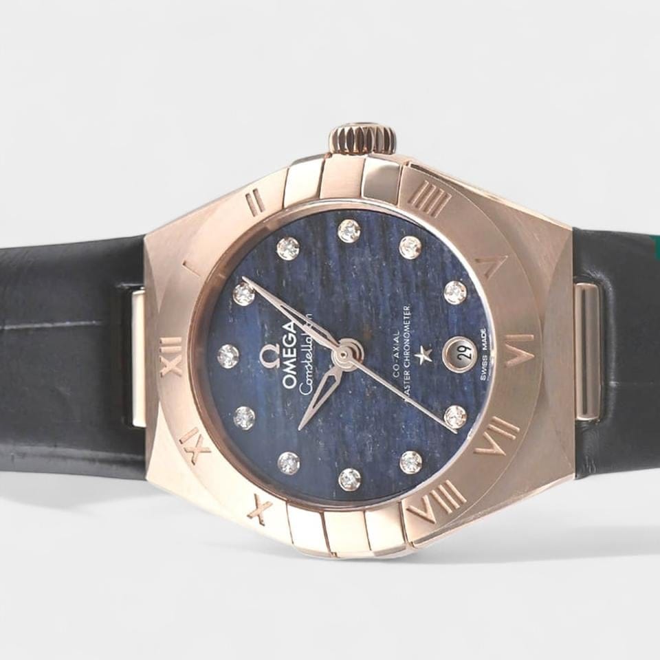 Omega Constellation Diamonds / Rose gold / 29 mm / 131.53.29.20.99.001