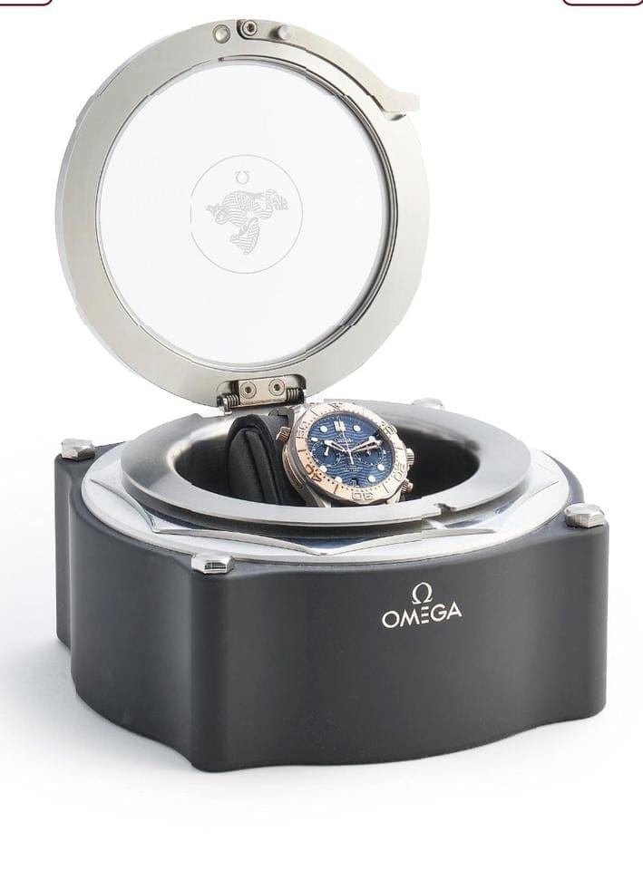 Omega Seamaster Co-axial Master Chronometer Chronograph Eksklusiv og markant dykkerchronograf fra Omega