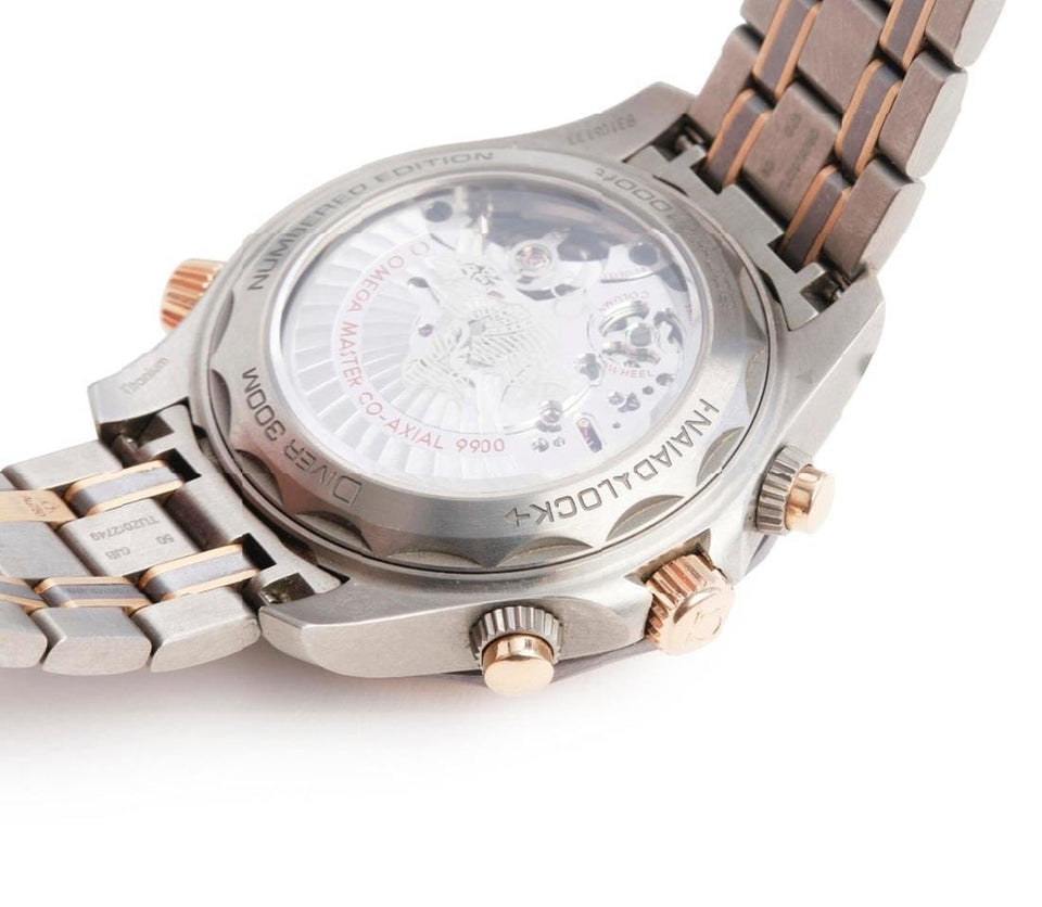 Omega Seamaster Co-axial Master Chronometer Chronograph Eksklusiv og markant dykkerchronograf fra Omega