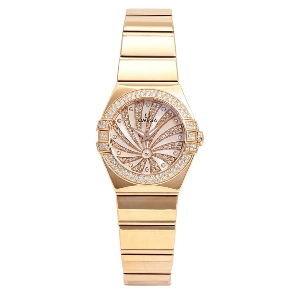 Omega Constellation Quartz123.55.24.60.55.013 Quartz Red gold New