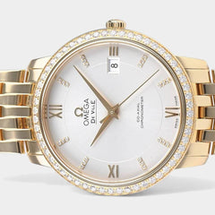 Omega De Ville Prestige Co-axial / Yellow gold / 36.8 mm / Box&Papers / 424.55.37.20.52.002