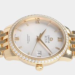 Omega De Ville Prestige Co-axial / Yellow gold / 36.8 mm / Box&Papers / 424.55.37.20.52.002