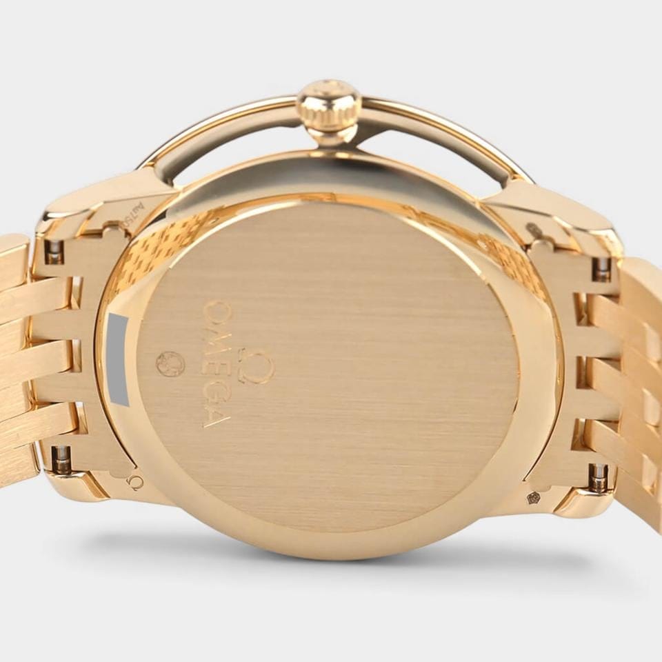 Omega De Ville Prestige Co-axial / Yellow gold / 36.8 mm / Box&Papers / 424.55.37.20.52.002