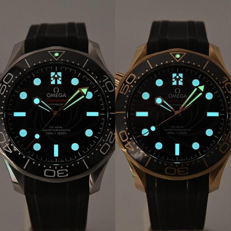 Omega Seamaster Diver 300 MJames Bond Limited Edition 210.62.42.20.01.001 / 210.22.42.20.01.003 Full Set