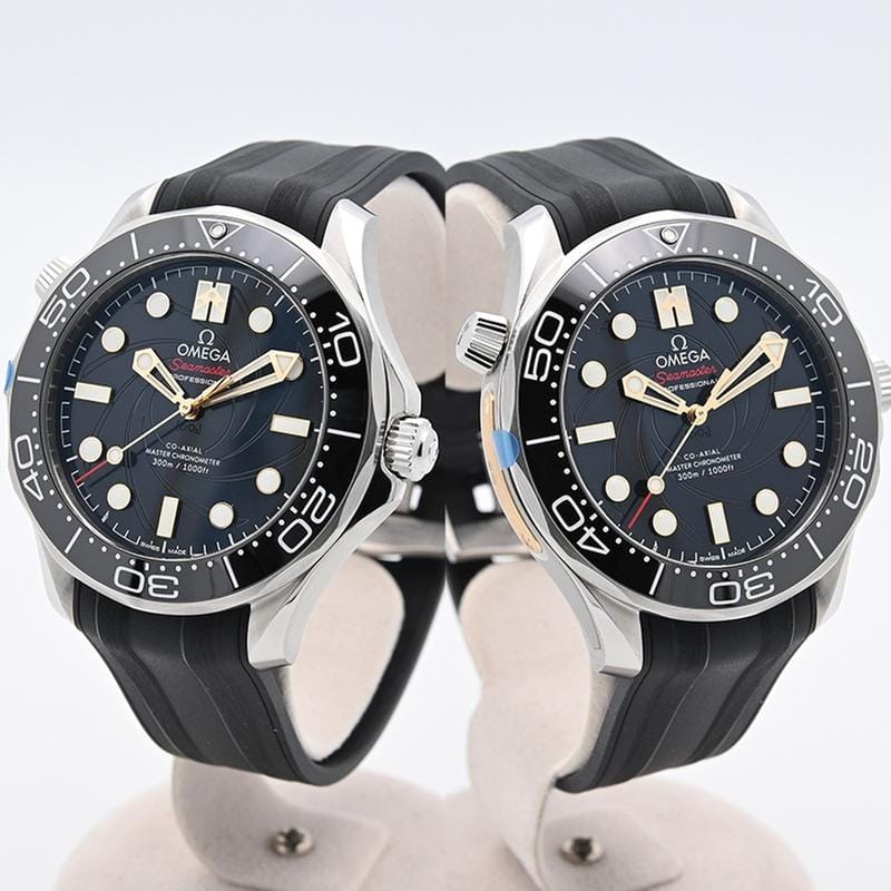 Omega Seamaster Diver 300 MJames Bond Limited Edition 210.62.42.20.01.001 / 210.22.42.20.01.003 Full Set