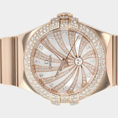 Omega Constellation Ladies Red gold / 31 mm / Box&Papers / 123.55.31.20.55.010