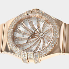 Omega Constellation Ladies Red gold / 31 mm / Box&Papers / 123.55.31.20.55.010