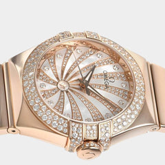 Omega Constellation Ladies Red gold / 31 mm / Box&Papers / 123.55.31.20.55.010