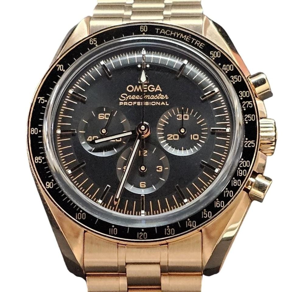 Omega Speedmaster Professional Moonwatch18 K Sedna Gold Moonwatch Co-Axial Master Chronometer