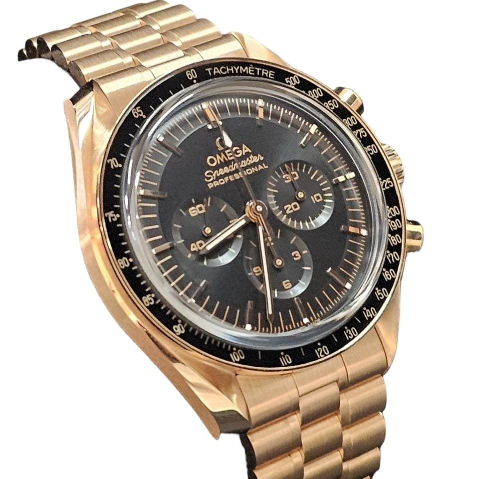 Omega Speedmaster Professional Moonwatch18 K Sedna Gold Moonwatch Co-Axial Master Chronometer