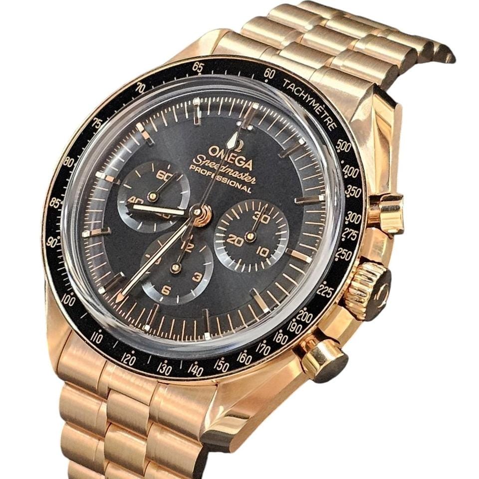 Omega Speedmaster Professional Moonwatch18 K Sedna Gold Moonwatch Co-Axial Master Chronometer