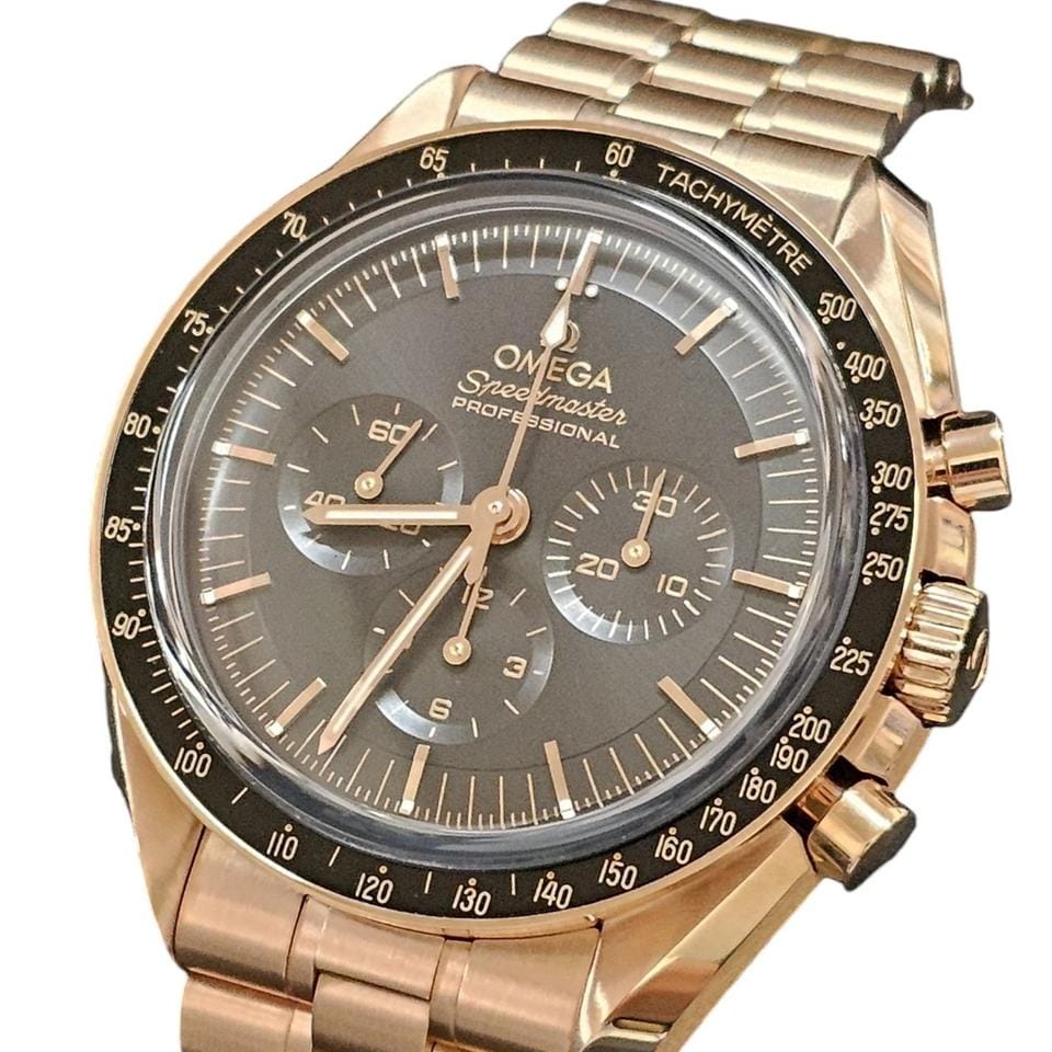 Omega Speedmaster Professional Moonwatch18 K Sedna Gold Moonwatch Co-Axial Master Chronometer