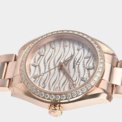 Omega Seamaster Aqua Terra Diamonds / Sedna gold / 34 mm / 220.55.34.20.99.006