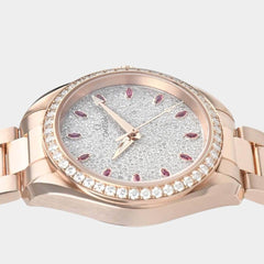 Omega Seamaster Aqua Terra Diamonds&Ruby / Rose gold / 34 mm / 220.55.34.20.99.001