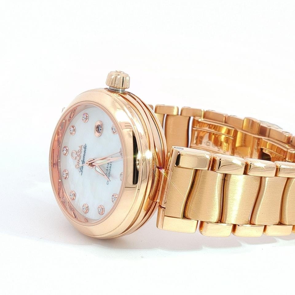 Omega De Ville Ladymatic Co-axial Unworn Full Set