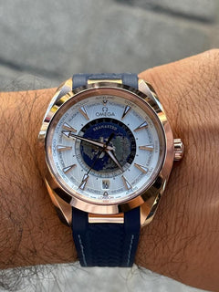 Omega Seamaster Aqua Terra150m Master Chronometer Gmt March 2025 new full box and warranty
