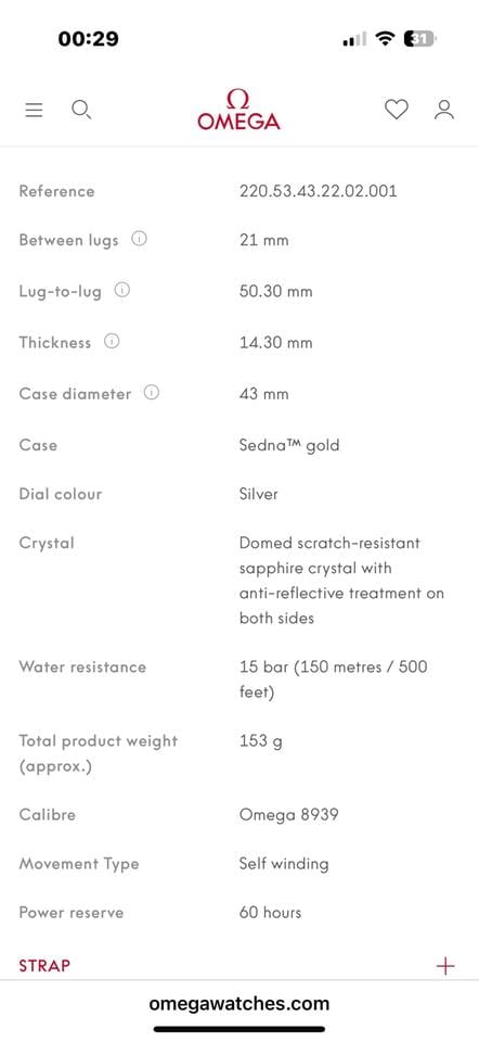 Omega Seamaster Aqua Terra150m Master Chronometer Gmt March 2025 new full box and warranty
