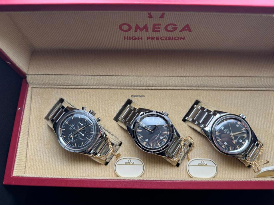 Omega Speedmaster Trilogy set 1957 ongedragen