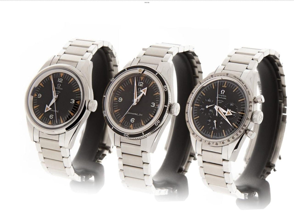 Omega Speedmaster Trilogy set 1957 ongedragen