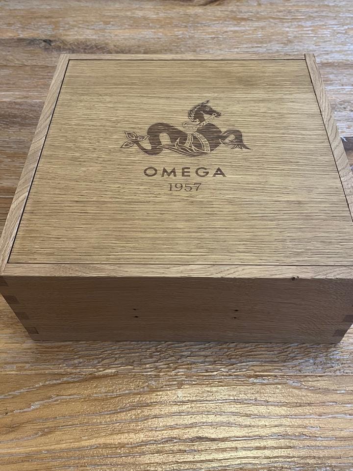 Omega Speedmaster Trilogy set 1957 ongedragen