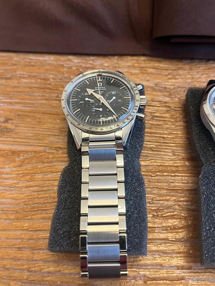 Omega Speedmaster Trilogy set 1957 ongedragen
