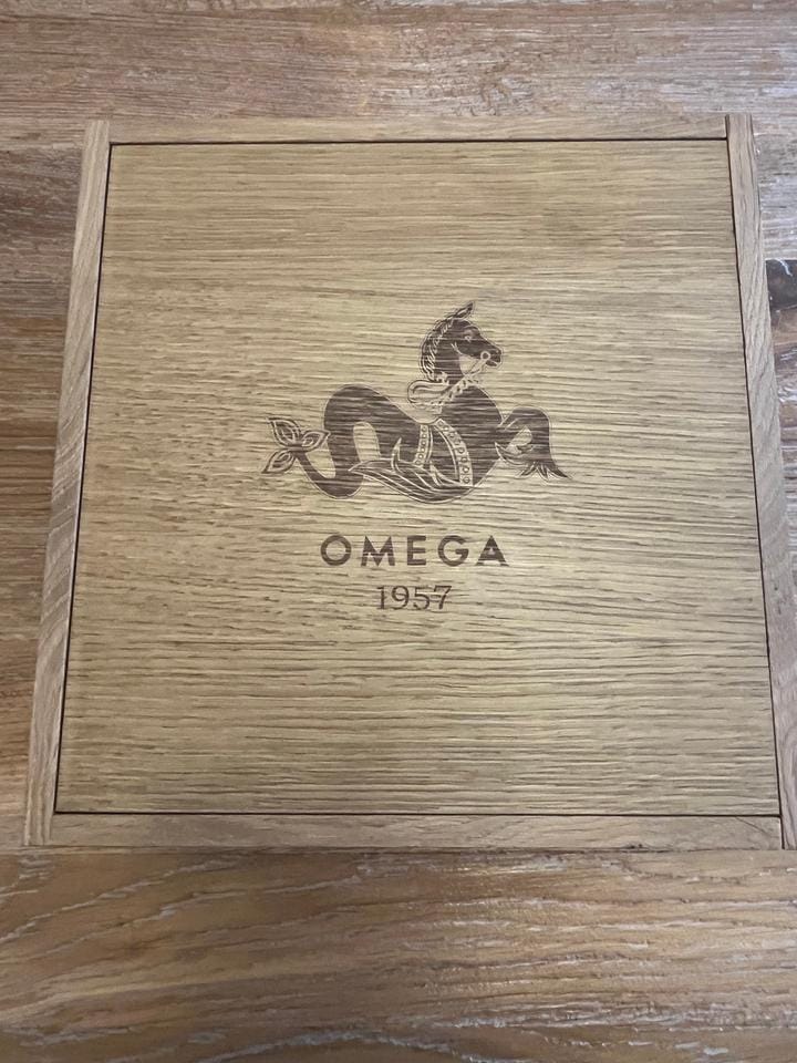 Omega Speedmaster Trilogy set 1957 ongedragen
