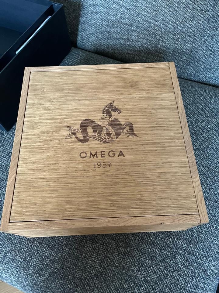 Omega Speedmaster Trilogy set 1957 ongedragen