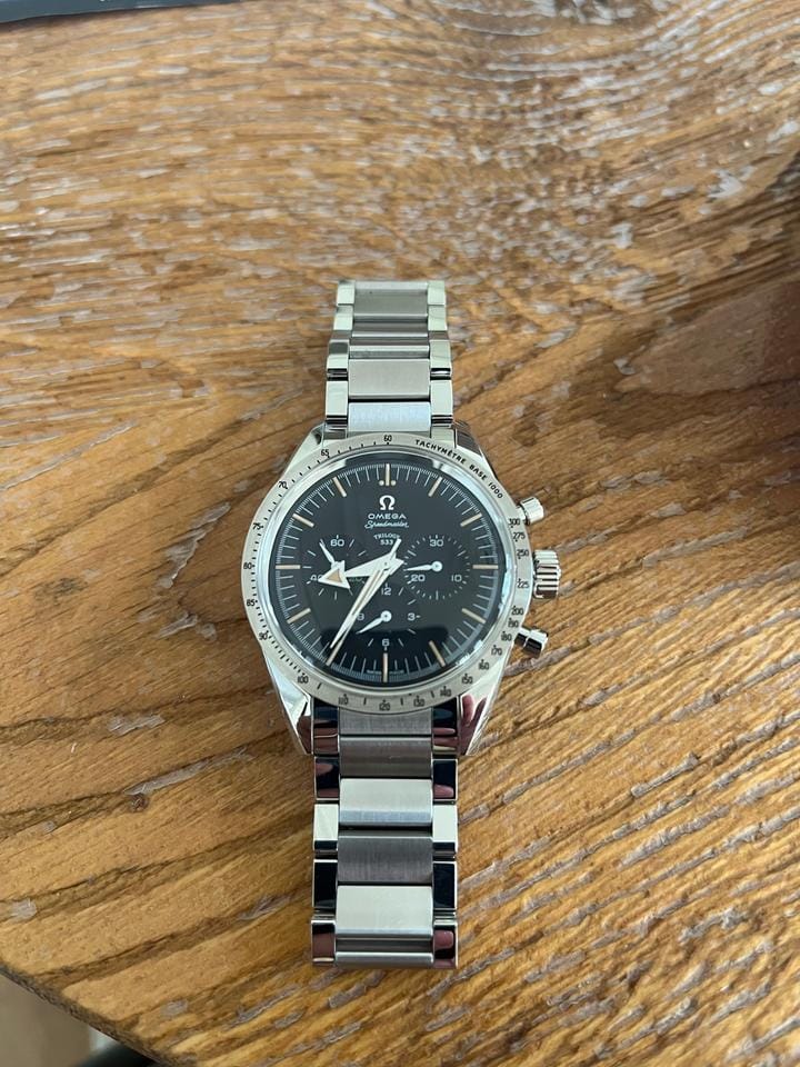 Omega Speedmaster Trilogy set 1957 ongedragen