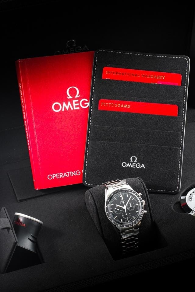 Omega Speedmaster Professional Moonwatch Caliber 321 "ed White" 39,7mm Box & Papers