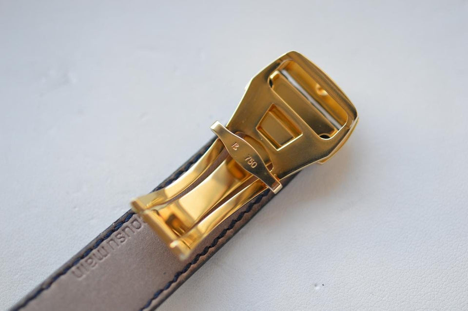 Omega Louis Brandt Perpetual Calendar Automatic 18 K Yellow Gold Full Set NOS