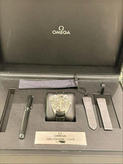 Omega Seamaster Planet Ocean600 M Co-axial Gmt Limited Edition Abu Dhabi Box Accesories and Omega Archive