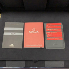 Omega Seamaster Diver 300 MJames Bond 007 Two-Watch Set 50th Anniversary Full Set New NOS