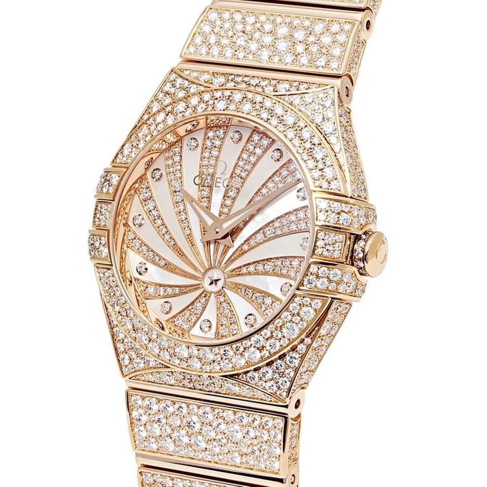 Omega Constellation Quartz123.55.27.60.55.009 Quartz Red gold New