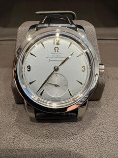 Omega Seamaster 1948 Platinum 38 mm platinum on leather strap Limited Edition timepiece