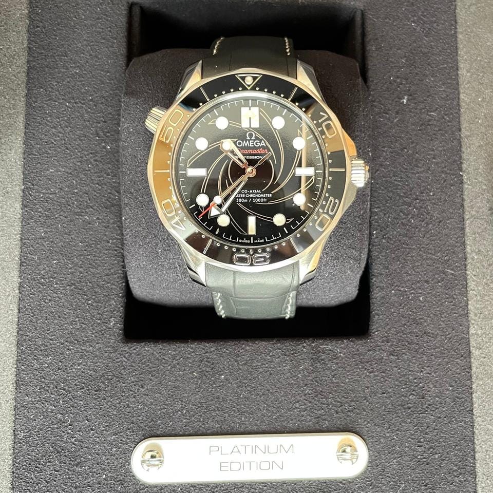 Omega Seamaster Diver 300 MJames Bond PLATIN Numbered Edition
