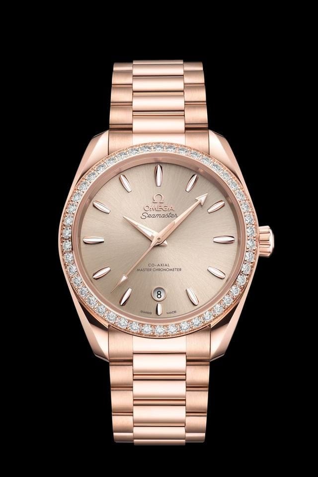 Omega Seamaster Aqua Terra Shades 38mm Rose Gold 150 M Co‑Axial Master Chronometer NEW 220.55.38.20.09.001